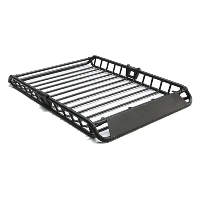 Roof Rack Car,Cargo Carrier Steel Basket 1.2/1.4/1.6m,Car Luggage Holder for SUV Offroad and Pick Up Truck Complimentary straps