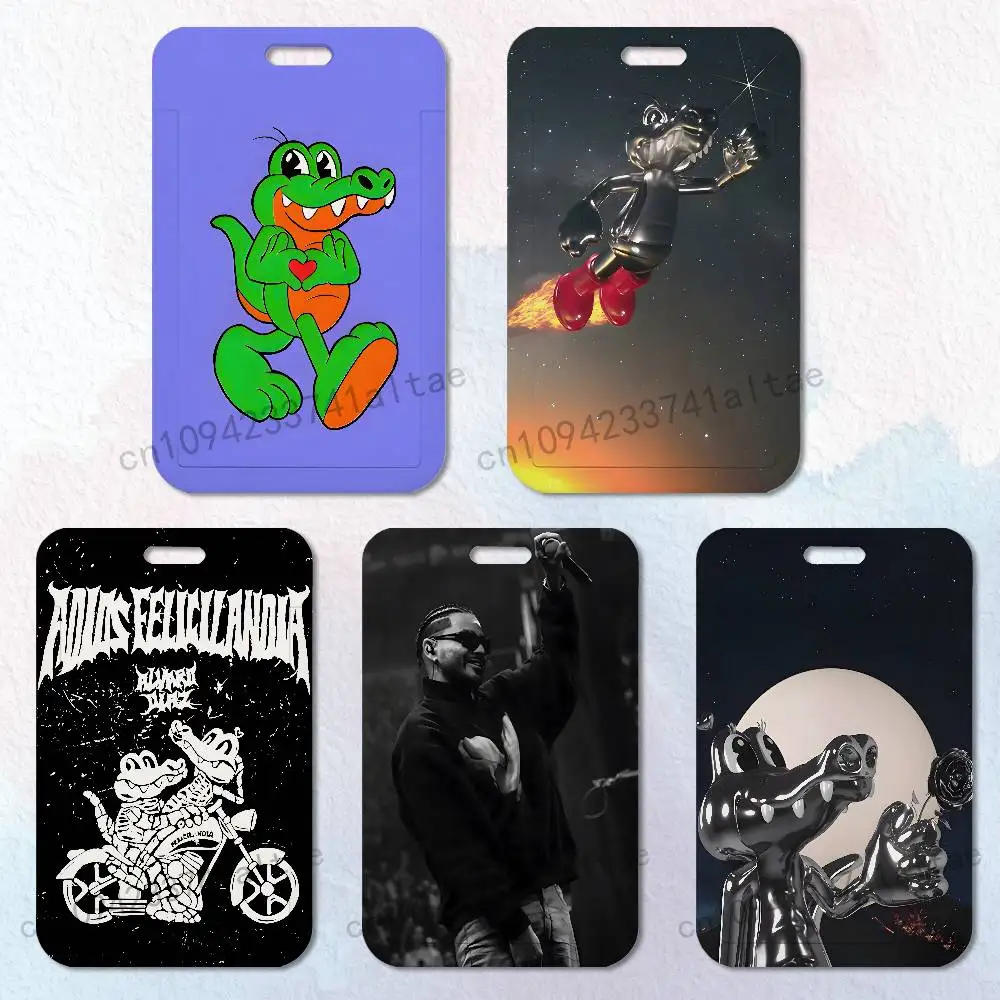 

Singer A-Alvaro D-Diaz Card Holder Durable With Carabiner Name Tag Vertical ID Badge Holders Credentials Protection