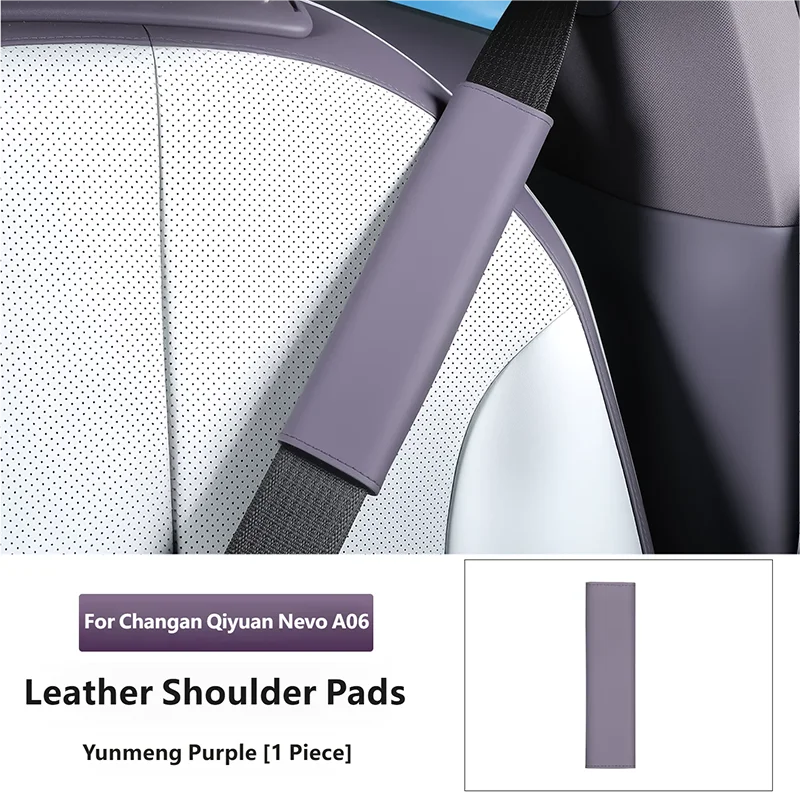 For Changan Qiyuan Nevo A06 2026 2027 Belt Covers Car Accessories Accesorios Coche Car Seat Belt Shoulder Pad For Adult