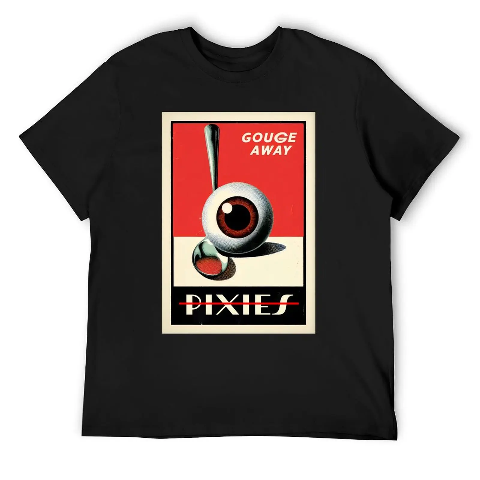 

Gouge The Pixies Away T-Shirt street wear oversized graphic tee vintage graphic tee oversized t shirts for men