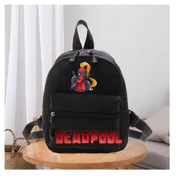 Nuevas mochilas de superhéroe Deadpool para mujer, bolso escolar Popular Simple de gran capacidad, mochilas multifuncionales de dibujos animados CooL 2024