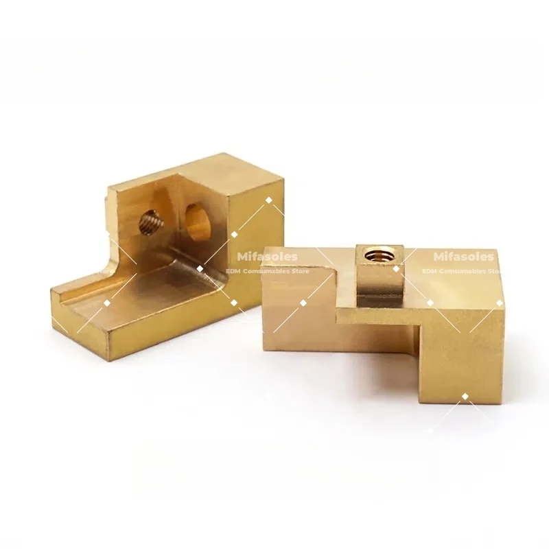EDM Parts Upper Head Contact Block Support 135008364 Power Feed Holder For Charmilles Robofil Series Wire Cutting Machine