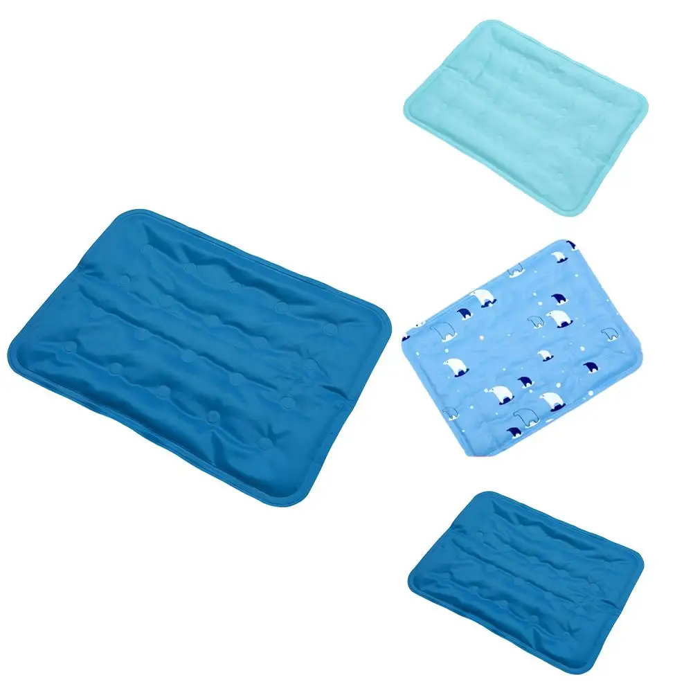 

Reusable Cooling Pad Insert No Leaks Instant Cooling Soft Comfortable Safe PVC Material Sleeping Cold Pad Insert 30x30/40/50cm