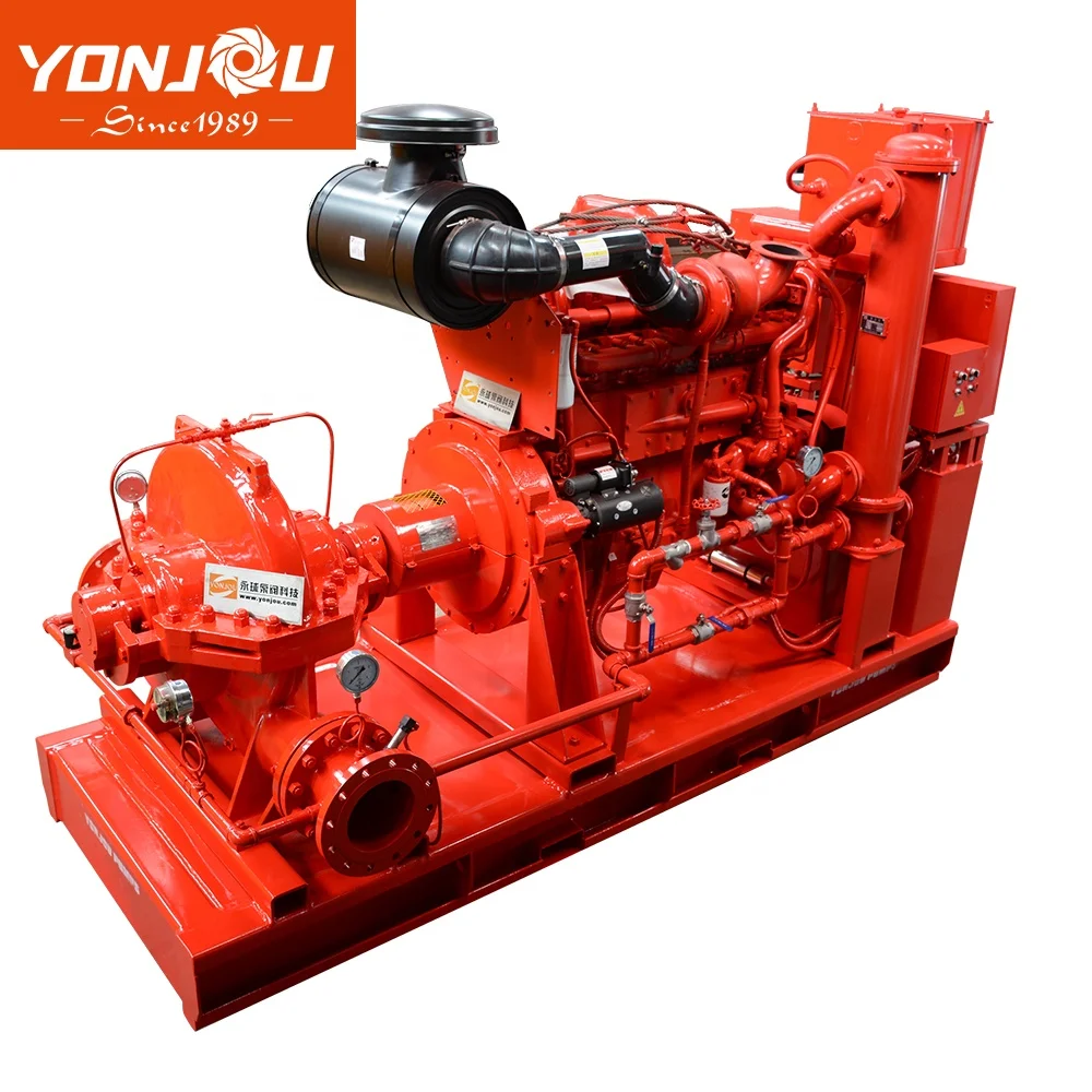 Horizontal Multistage of diesel Water Pump Set, diesel Engine Water Pump
