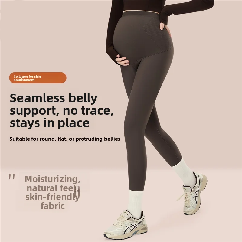 

Брюки для йоги Thiened Fce с высокой талией, женские брюки из овчины Materni, осенне-зимняя верхняя одежда, высокоэластичная футболка с базовым слоем...