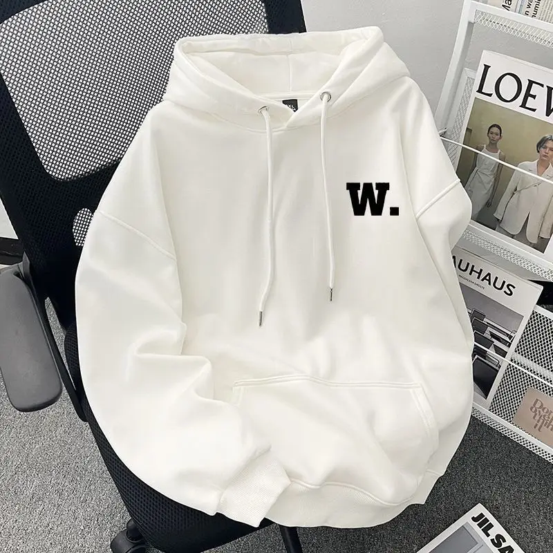 

Mens With Hat Hoodies Logo Minimalism Evil Waterproof Brushed Loose-Fitting Techwear Fall Punk Glow Fresh Invincible Burgundy BF