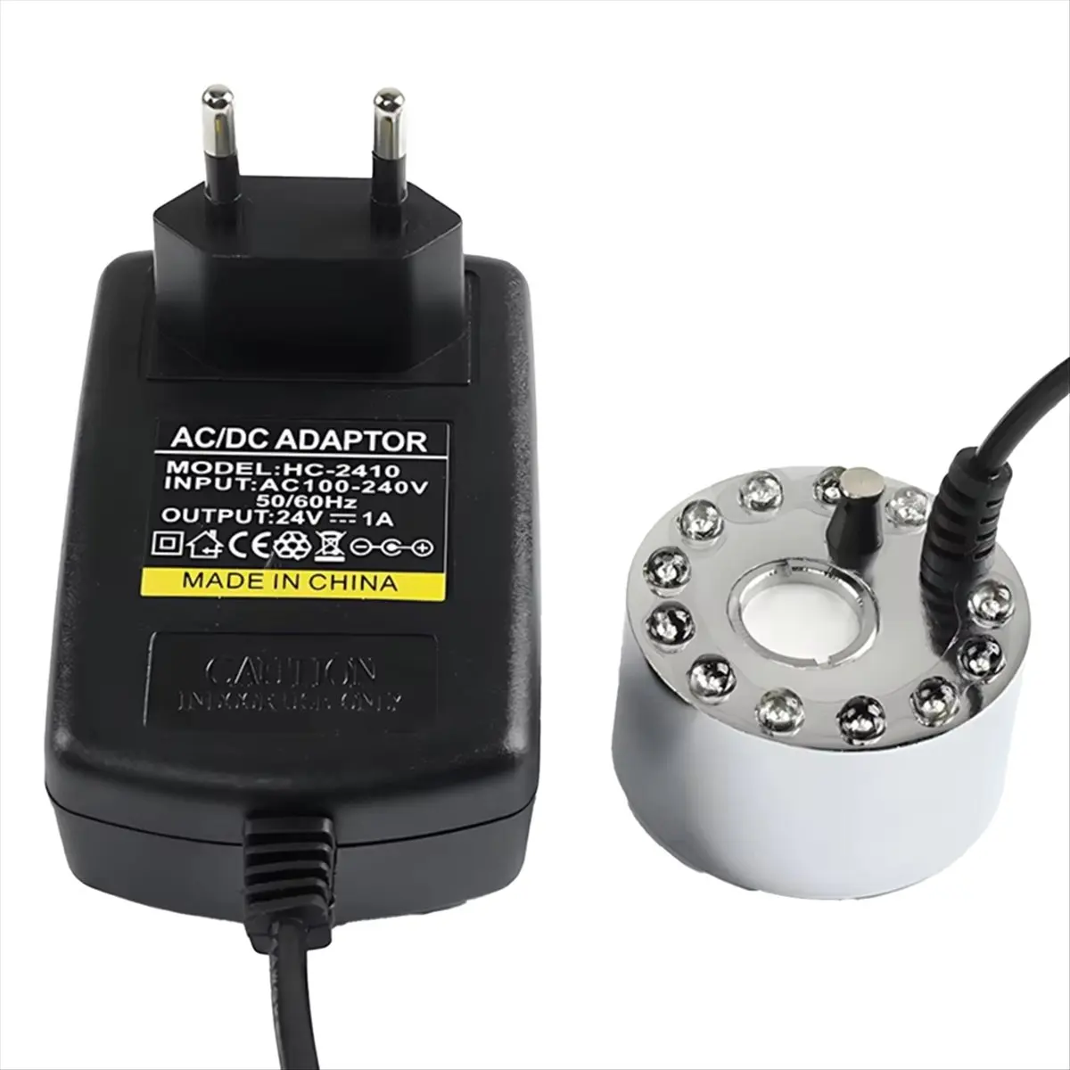 A72P Fogger Water Fountain Pond Fog Machine for Halloween Christmas Easter Party Festival Decoration EU Plug