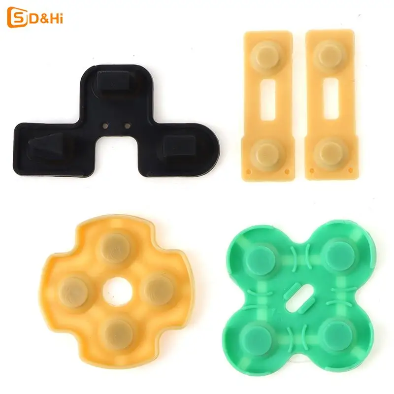 2set Conductive Rubber Contact Pad Button D-Pad for PS2 Controller