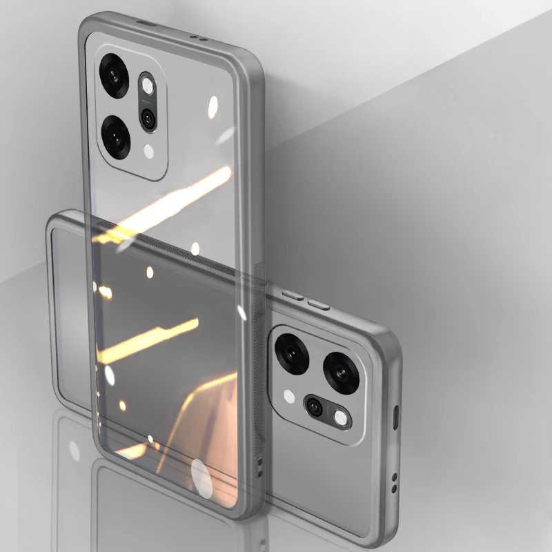 حافظة لهاتف OPPO Reno 14 Pro 5G 14F بلون سادة من السيليكون الشفاف المقاوم للصدمات غلاف ناعم لهاتف OPPO Reno 14 Pro 14F 5G الغطاء الخلفي