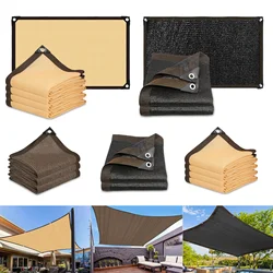 Beige Sunshade Net, UV Protection Awning, Easy To Install, Suitable For Balcony, Courtyard, Swimming Pool (n3)