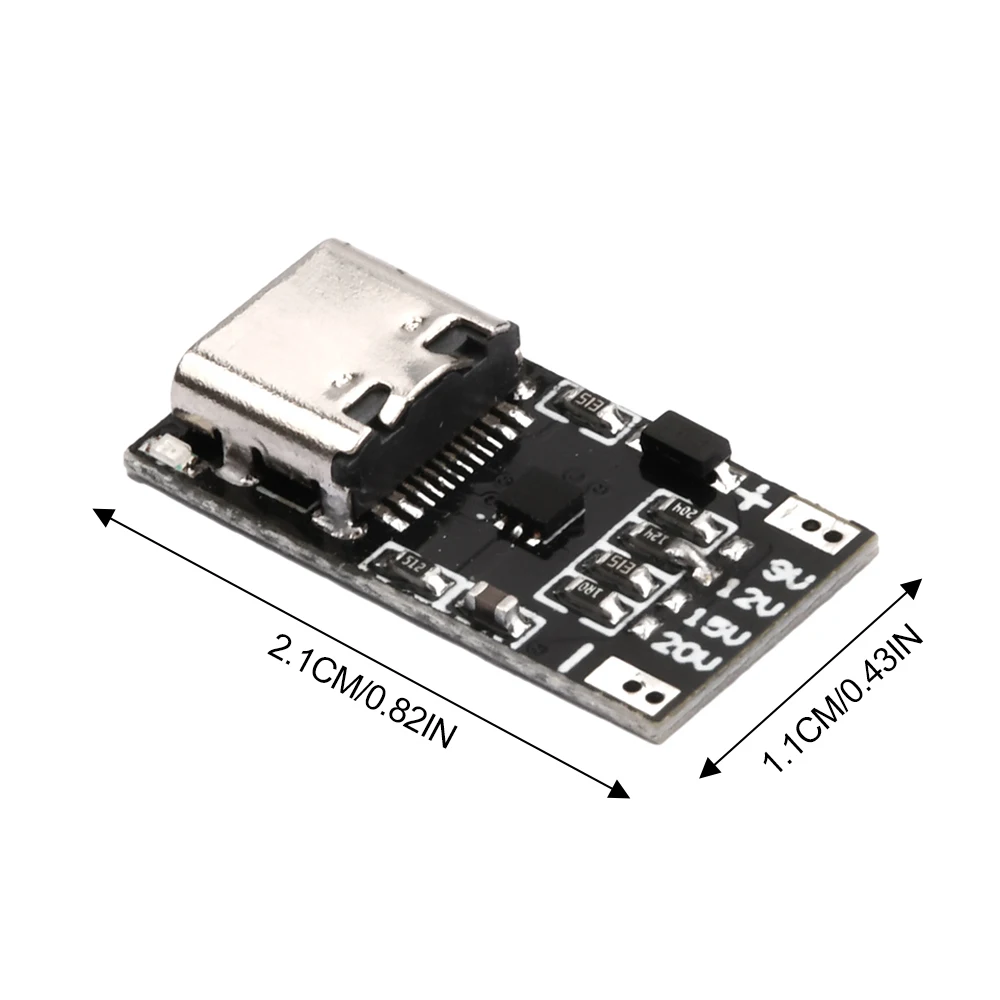 USB-C PD Trigger Board Module PD/QC Decoy Board ricarica rapida USB Type-c a 12v caricabatterie ad alta velocità Power Delivery Boost Module