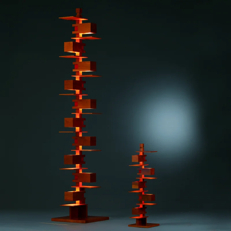 

Taliesin Floor Lamp Italian Designer Lamps Creativity unique lamps Living Rooms standing lamp with shelves bedroom tall lamps