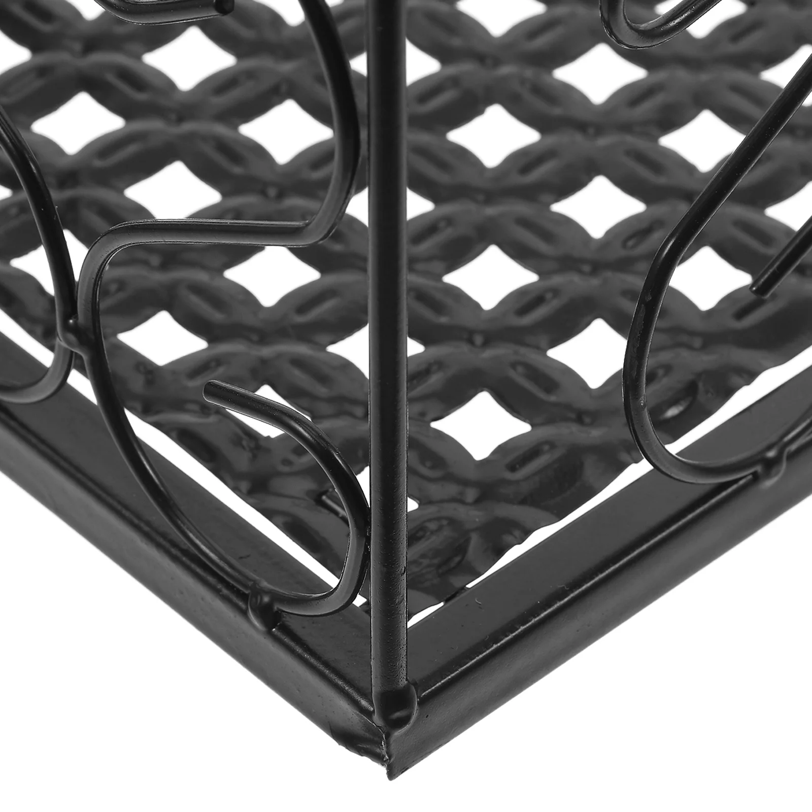 1 قطعة حامل زهور الشرفة معلق سياج جبل الثقيلة درابزين حديد حامل النبات للمنزل حديقة مقهى ديكور أسود