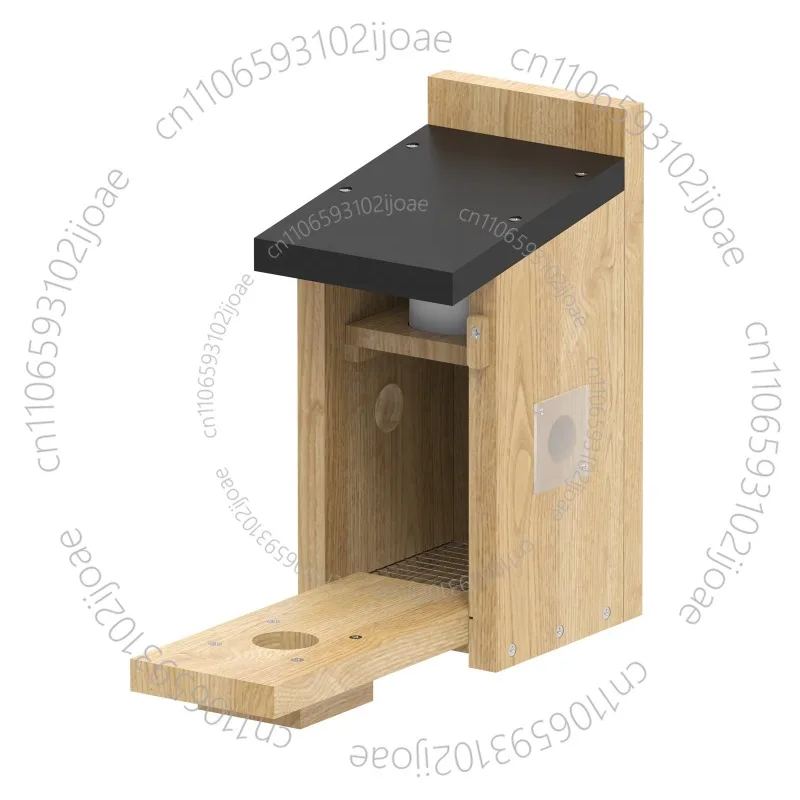 Smart Bird Breeding House, Wooden Aviary with Camera Night Vision, Bird Nest Inside The Nest, Outdoor Viewing on-site Nest