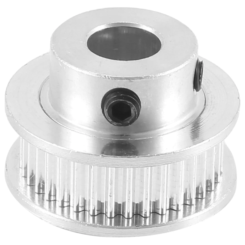 AAAC-Aluminum GT2 36 Teeth 8Mm Bore Timing Belt Pulley Flange Synchronous Wheel For 3D Printer