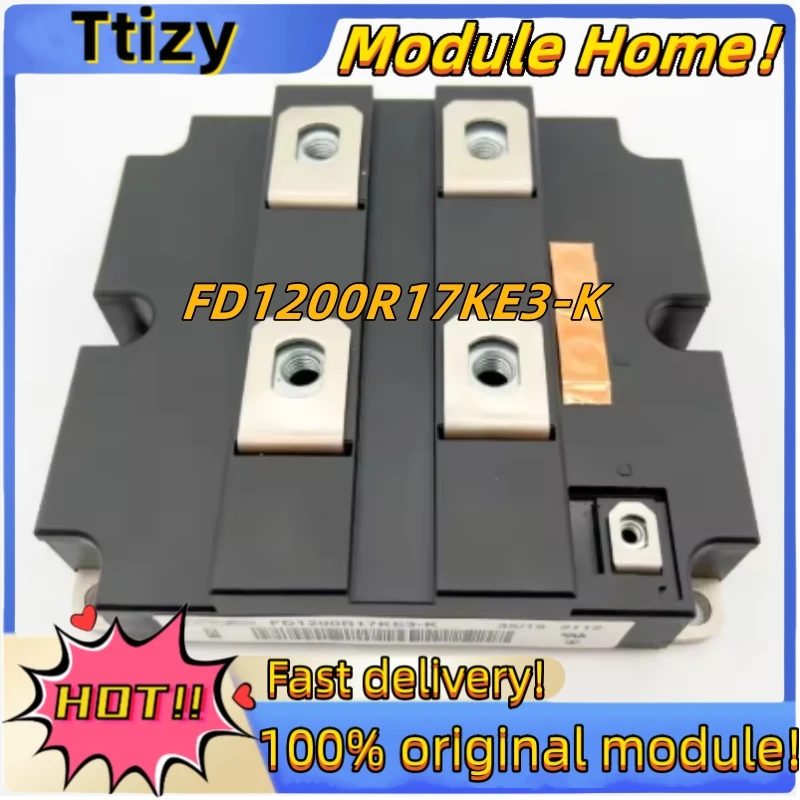 

Original FD1200R17KE3-K FD1200R17KE3-K-B2 1SD536F2-1200E4C-34N CM1200E4C-34N 1SD536F2 Module