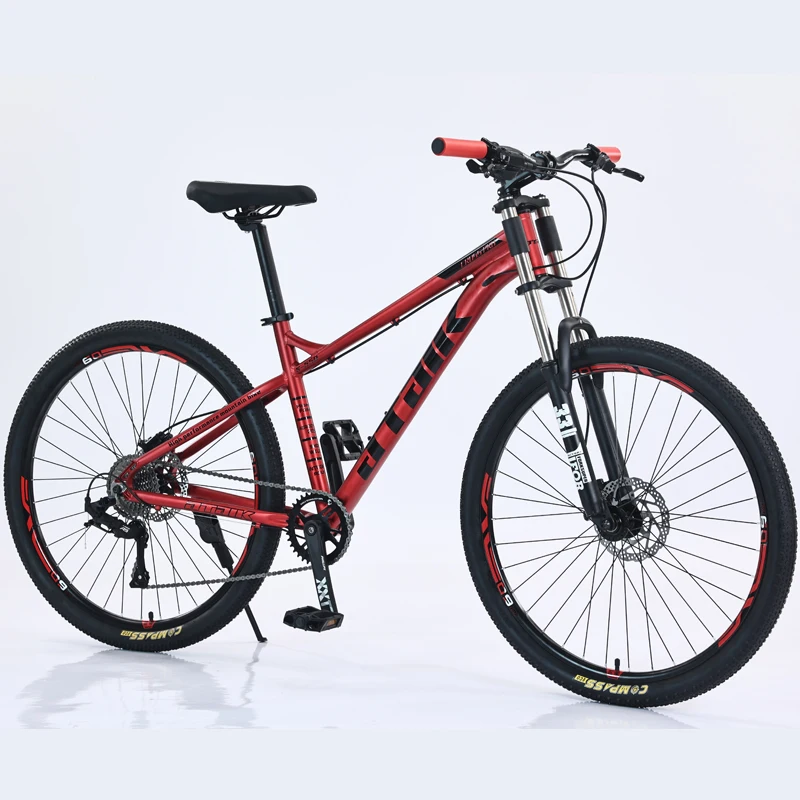 

Light Weight MTB Hydraulic Disc Brake Aluminum Alloy 9 Speed Frame Racing Bikes Wheel Soft Tail DH Bike 26 "/ 27.5" inch