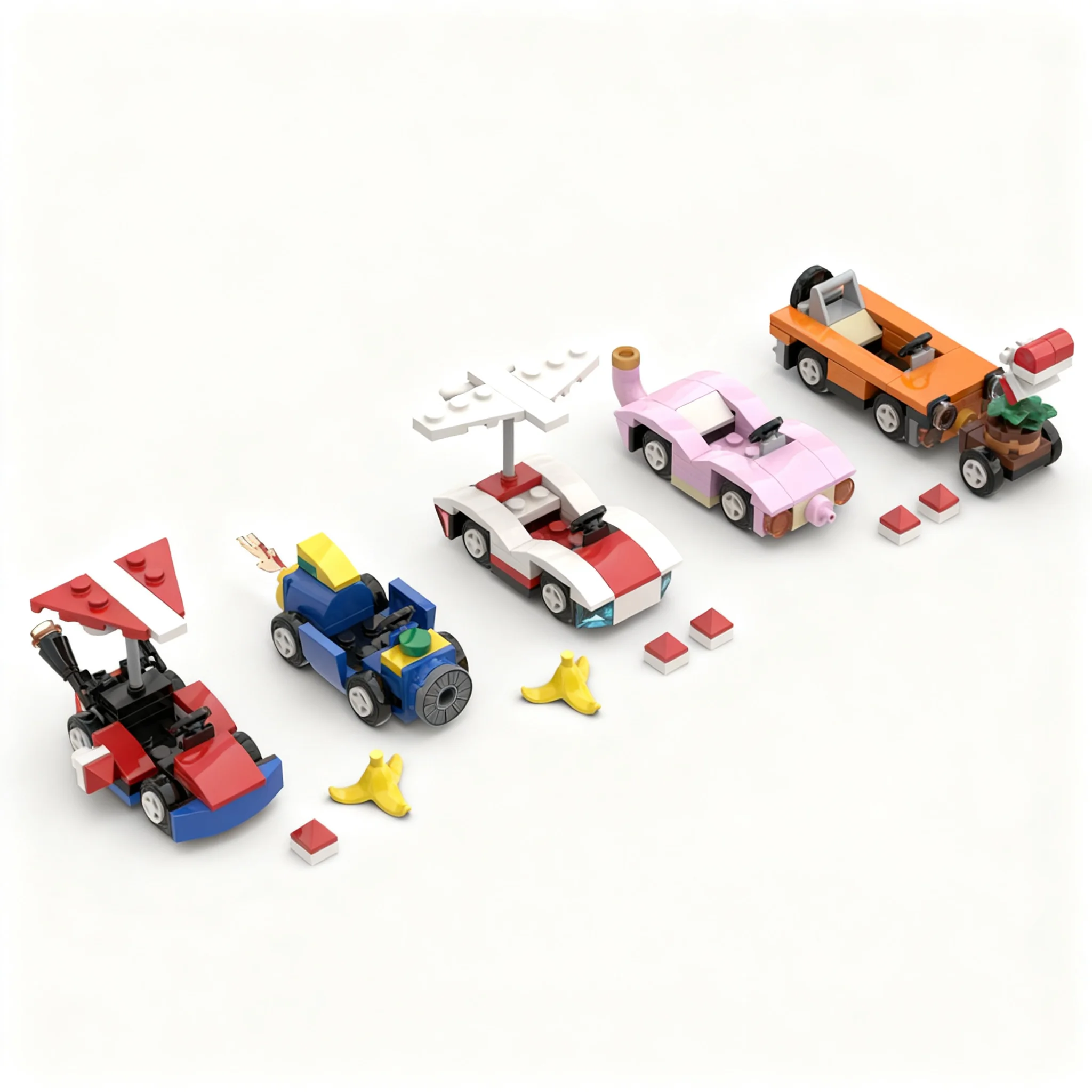896 pezzi MOC MINI Kart di Mar - Building Block Mini recensione e prezzo