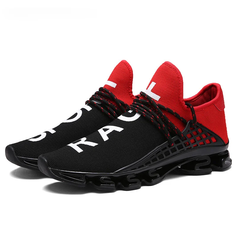 Men and Women's Sneakers Fashion Breathable Shock-absorbing Running Walking Shoes Couple Casual Shoes