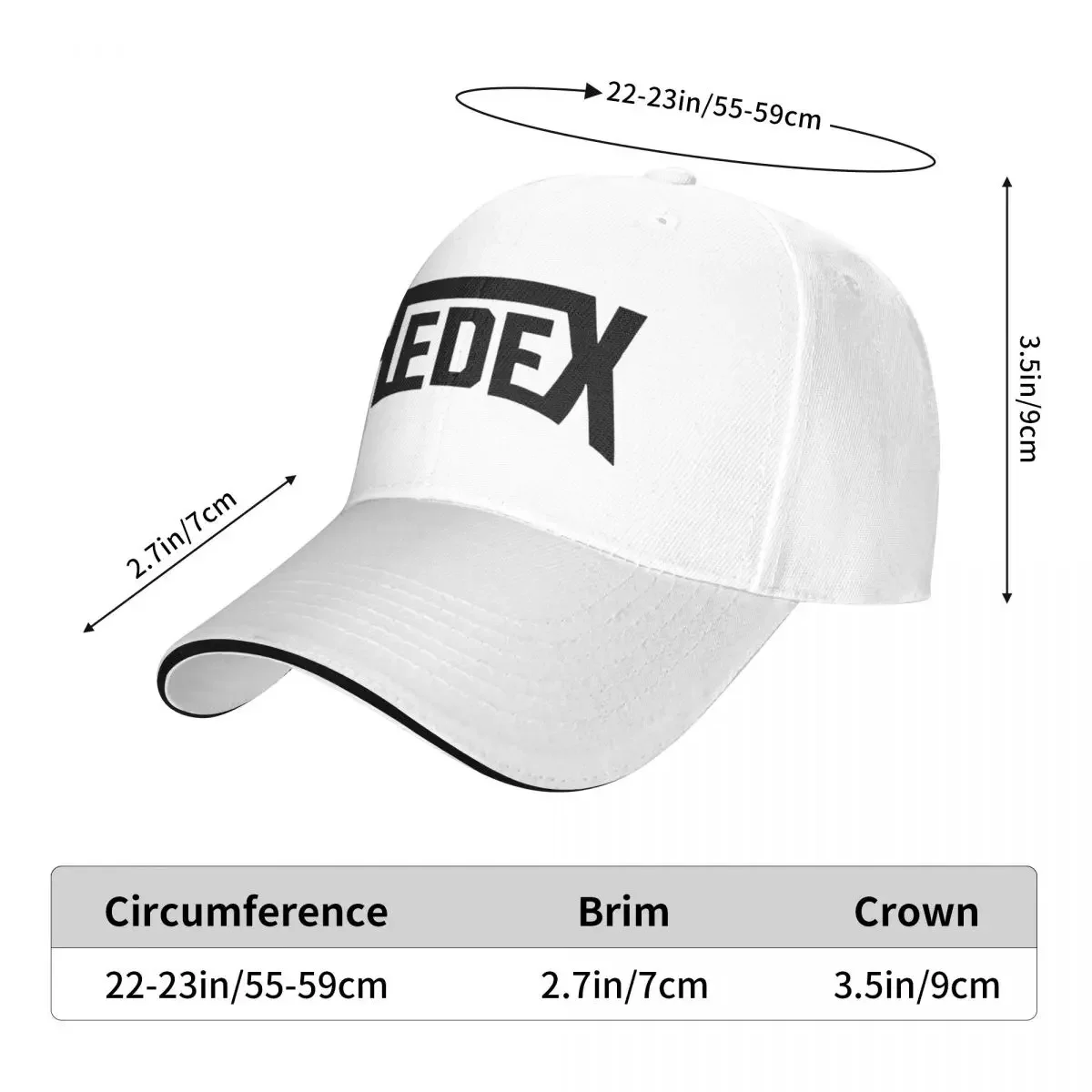 Drum And Bass DJ Hedex Cap Casual Baseball Caps Adjustable Hat Hip Hop Summer Unisex Baseball Hats Customizable Polychromatic