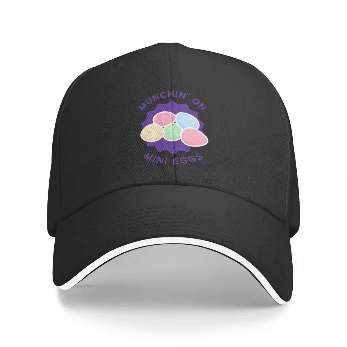 

Munchin' on Mini Eggs Baseball Cap Kids Hat sun hat New Hat Visor For Women 2025 Men's