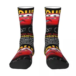 New Male Men Socks Crazy Vintage Cars Lightning Mcqueen Sock Polyester Movie Women's Stockings Spring Summer Autumn Winter