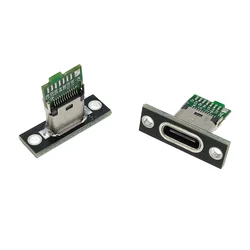 5PCS Type-C Male Female USB-C 16/17Pin Test PCB Board Adapter  male female Connector Socket For Data Line Wire Cable Transfer