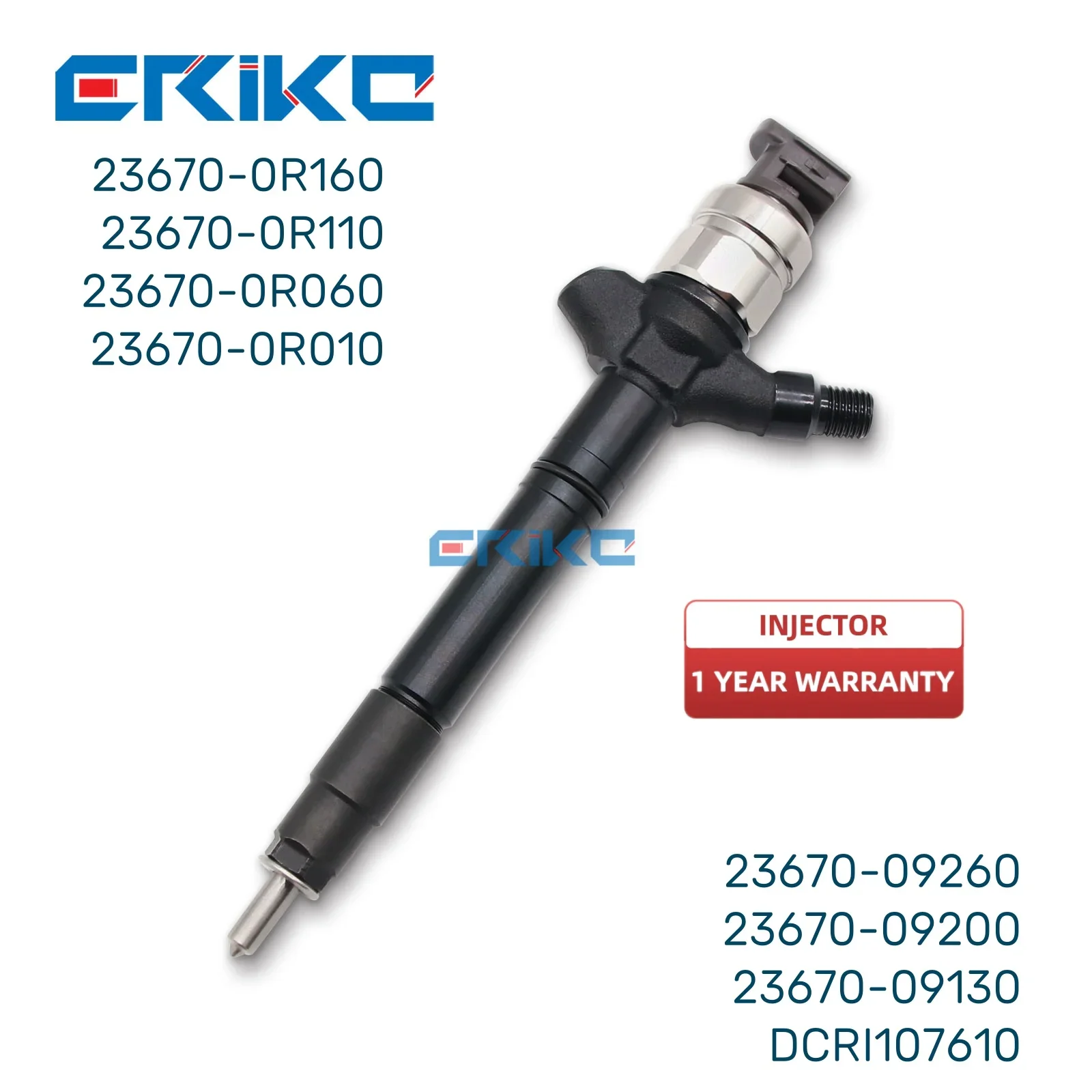 095000-5610 095000-5611 Truck Injectors 23670-0R110 23670-0R060 Original Common Rail Injector 23670-0R010 for Toyota