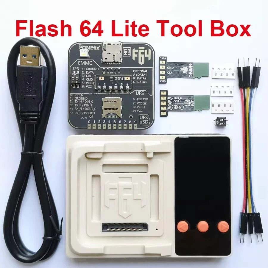 

Программатор Flash 64 lite box Английская версия