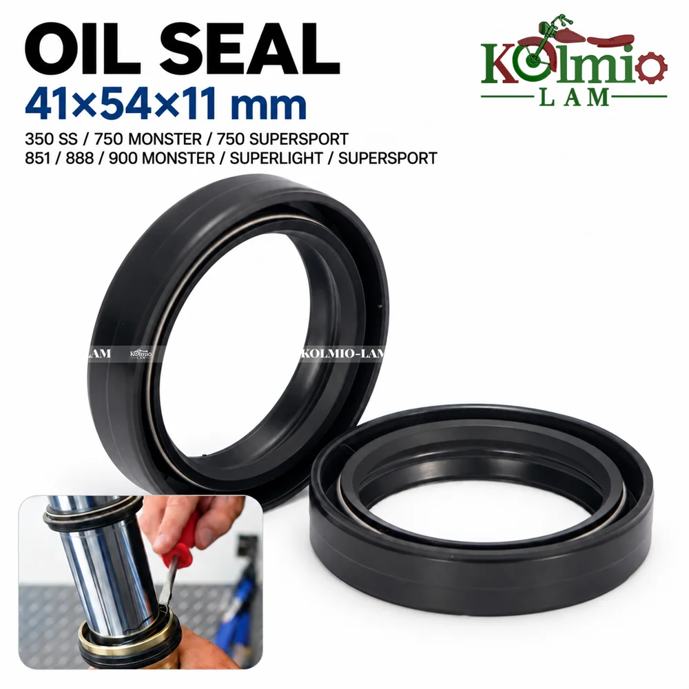 41x54x11mm Motorcycle Front Fork Oil Seal For Ducati 350 SS 750 Monster Supersport 851 888 SBK SP5 Strada 900 Monster Superlight