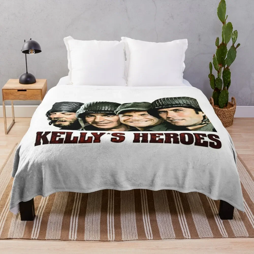 

Kelly's Heroes Throw Blanket Multi Purpose Soft Warm Blanket for Home Travel