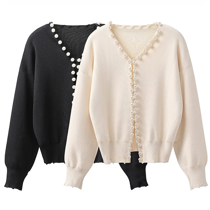 Fashion Short Jackets For Women Autumn Winter Long Sleeve Knitted Sweater Cardigan Women Fashion Casual Coat 2023