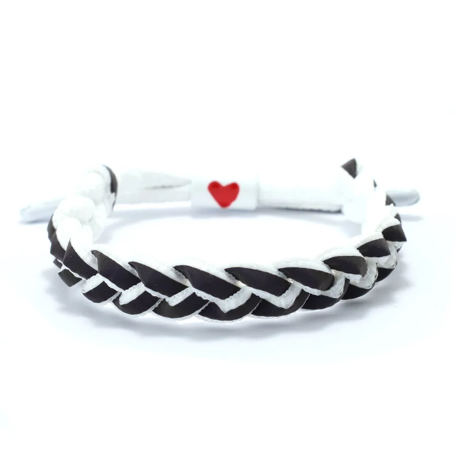 New Fashion Braided Macrame Bracelet Men Women Sliding Adjustable Rope Braslet Heart Couple Jewelry Wrap Surfing Nautical Joias