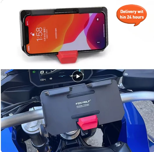 

Держатель для телефона на мотоцикле, беспроводное зарядное устройство, быстрая зарядка через USB для BMW R1300GS GS1300 R1250GS R1200GS F750GS F850GS, дропшиппинг