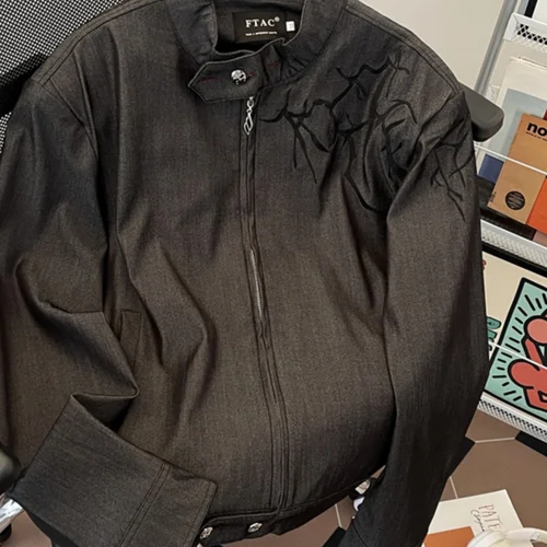 고급스러운 재킷 청춘 유행 가을 봄 고급스러운 짧은 남성용 세련된 스타일리시한 단단한 세련된 재킷 자켓 코트 재킷