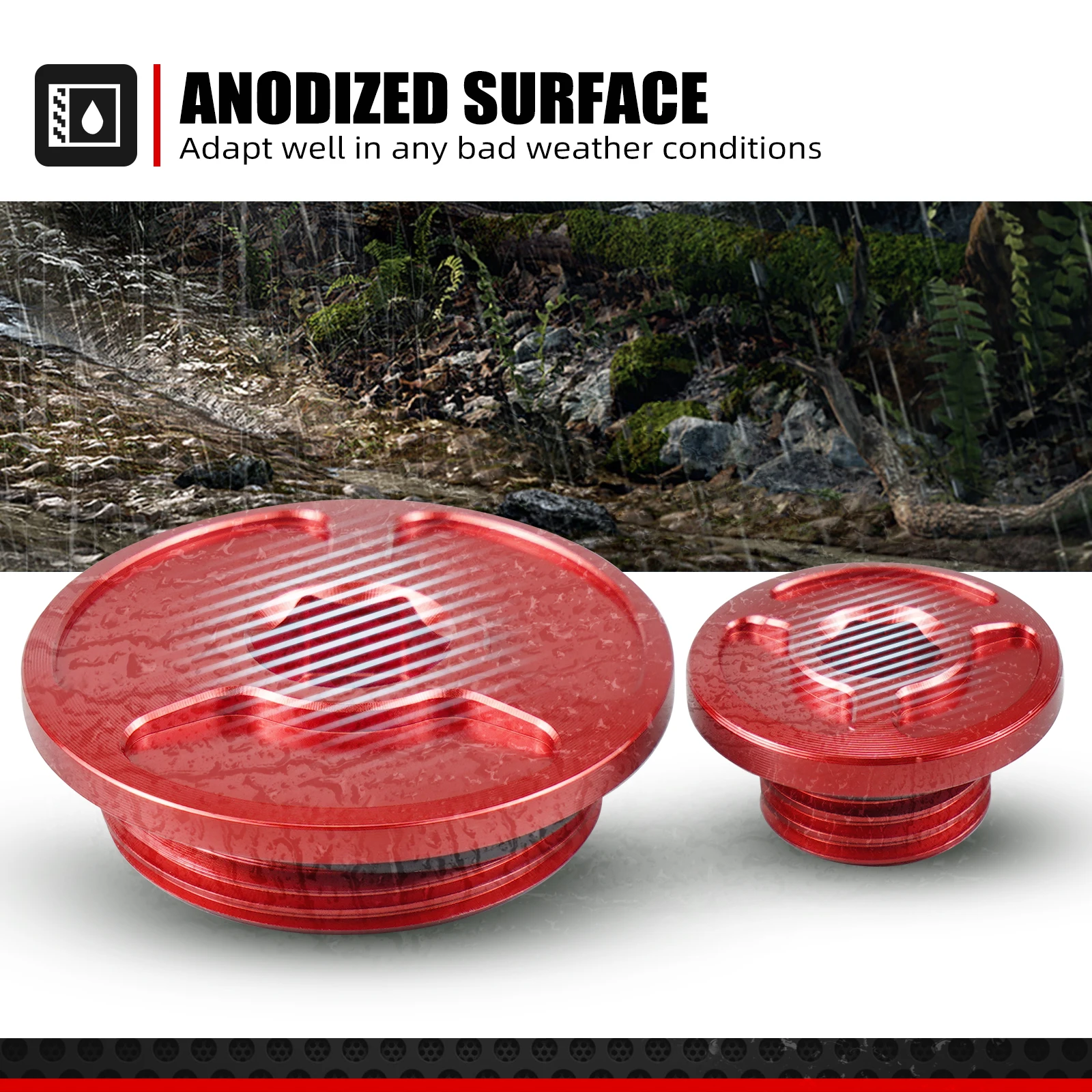 NICECNC لهوندا XR650L XR 650L 1993-2022 محرك دراجة نارية توقيت المقابس غطاء CRF450R 2002-2016 CRF250R 2010-2017 CRF1000L