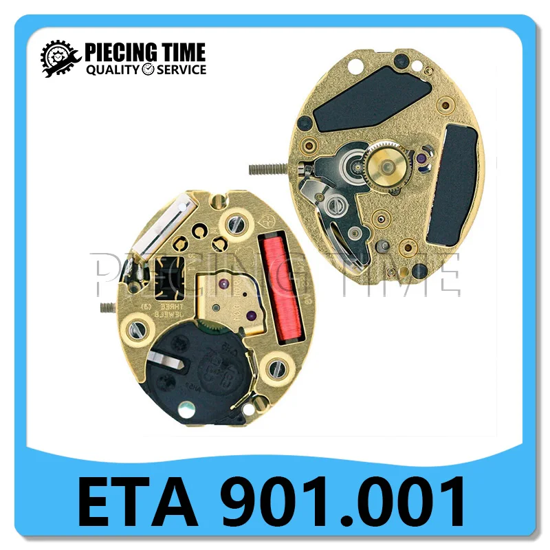 Accuracy ETA 901001 Movement Replacement Quartz Movement ETA901.001 With Gear Watch Repair Parts Accessories Without Battery