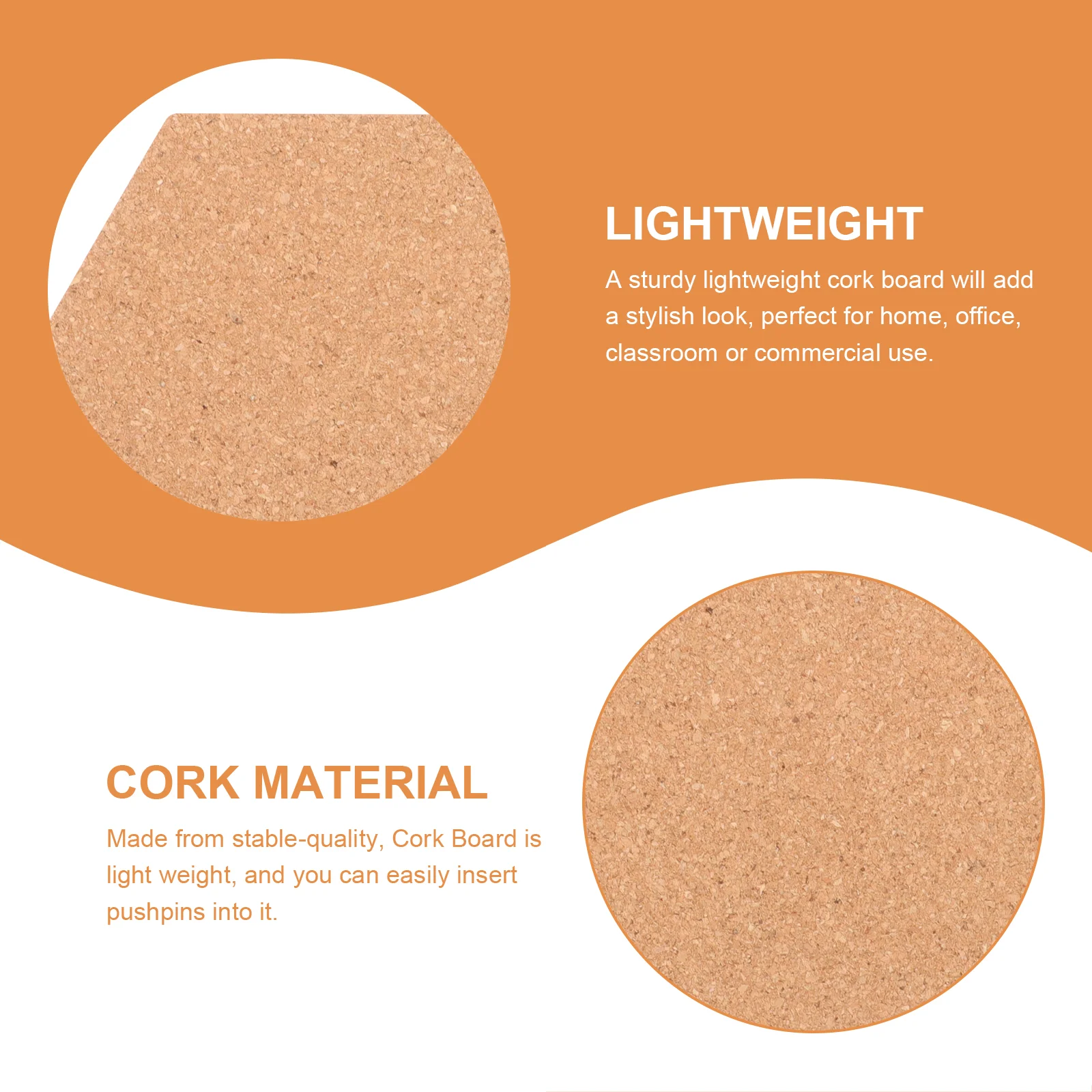 Bulletin Board Hexagonal Corkboard Office for Poster Pins Announcement Message Boards