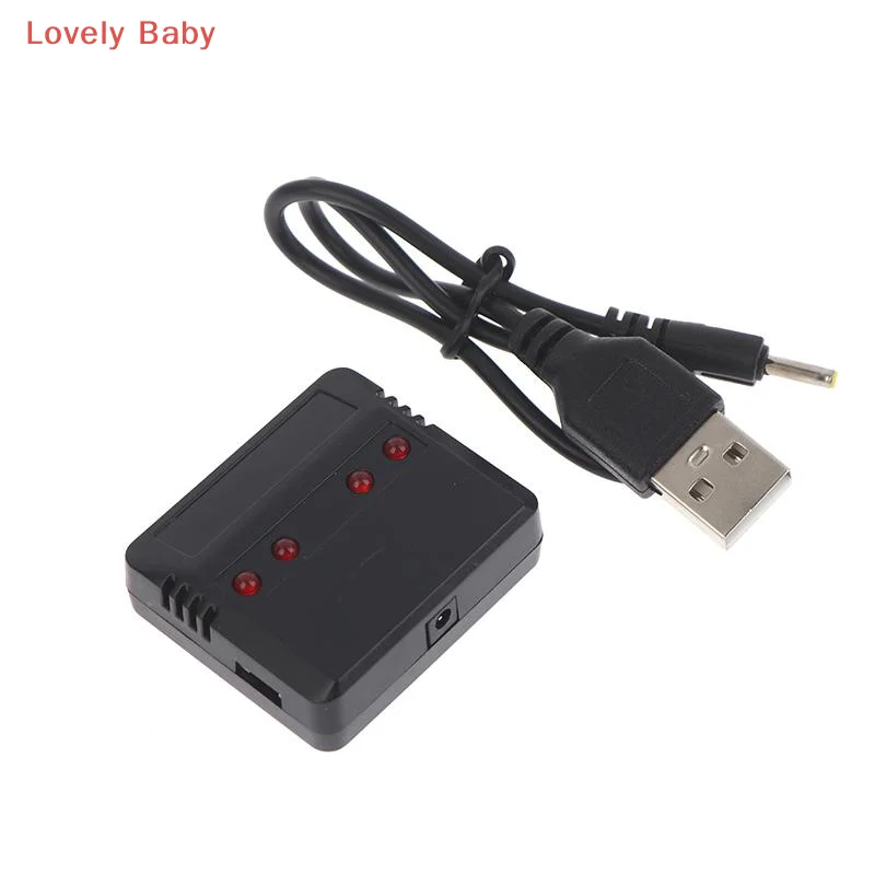 【BS】3.7 فولت يبو 4 في 1 شاحن USB ل E010 H31 X4 Syma X5SW X5C X5HW RC قارب سيارة مروحية لعبة بدون طيار أجزاء الملحقات
