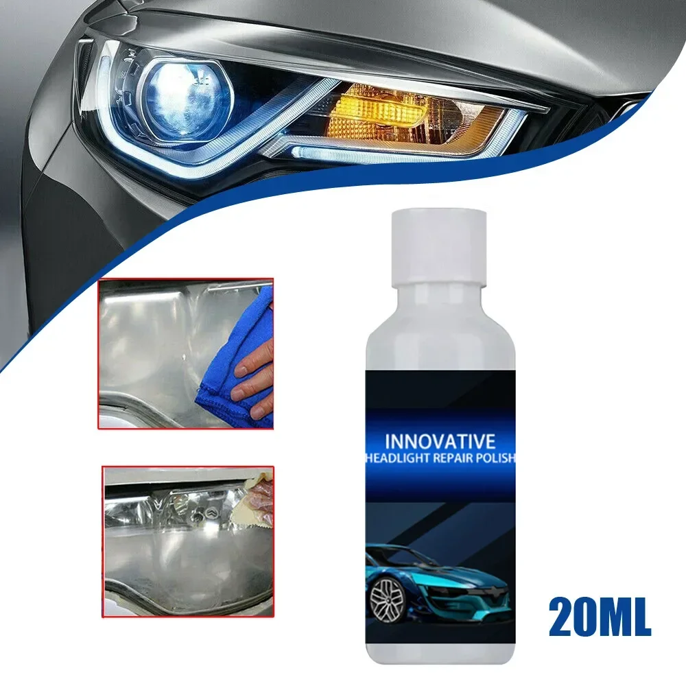 

1pc Car Light Repair Tools Car Headlight Repair Fluid Scratch Remove Headlight Polish Refurbishment Coating Oxidation Liquid