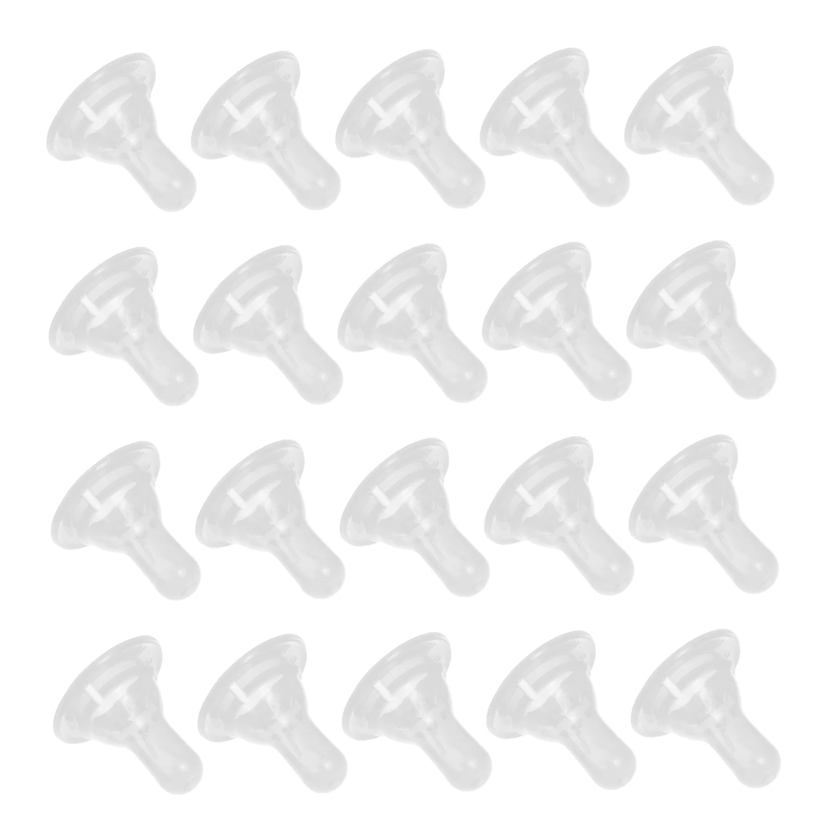 

20pcs Nipples Baby Bottles Baby Nursing Bottle Nipples Holes Replacement Nursing Bottle Teats