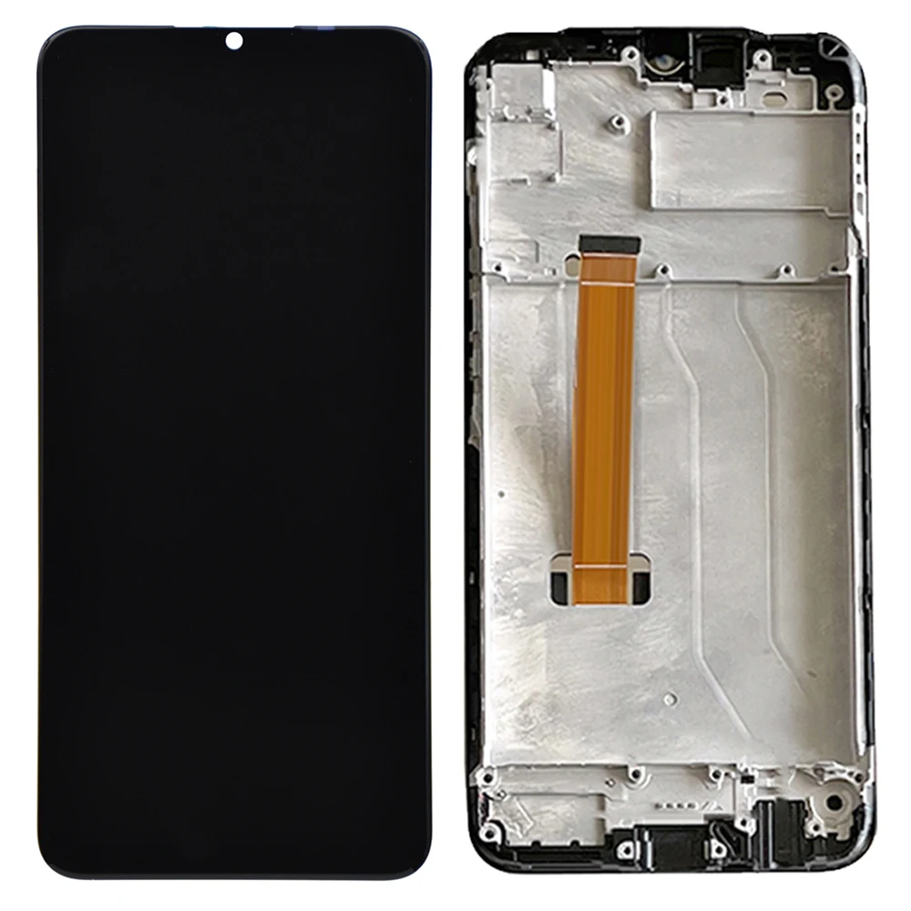 

6.5 inch Replacement LCD Screen For Realme C12 RMX2189 and Digitizer Assembly + Frame Part