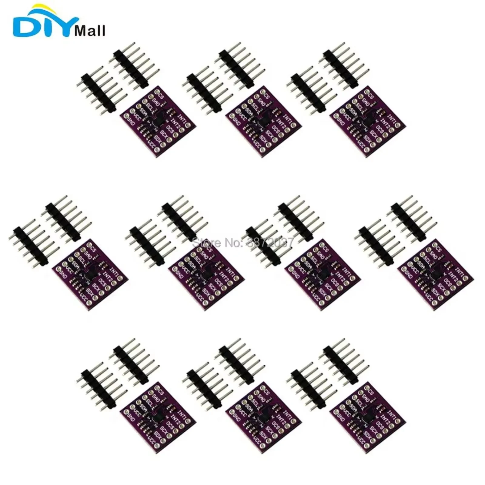 10pcs/lot DIYmall CJMCU-633 LSM6DSM Sensor always-on 3D accelerometer 3D gyroscope