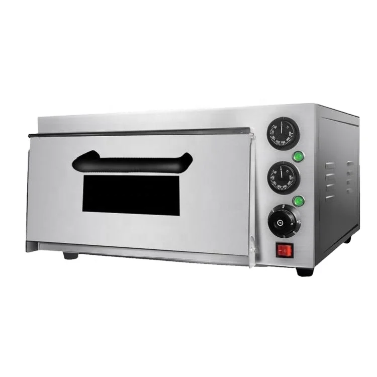 

Commercial Single Deck Bakery Oven Stove Electric Pizza Oven Industrial Cake Bread Toasters Pizza Oven Commercial