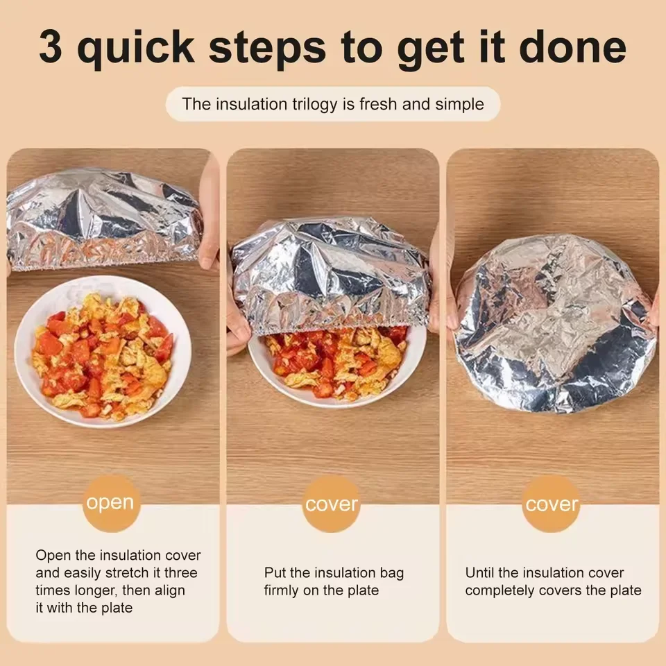 10-50pcs Repeatable Aluminum F - Food Storage To Keep Warm review and price