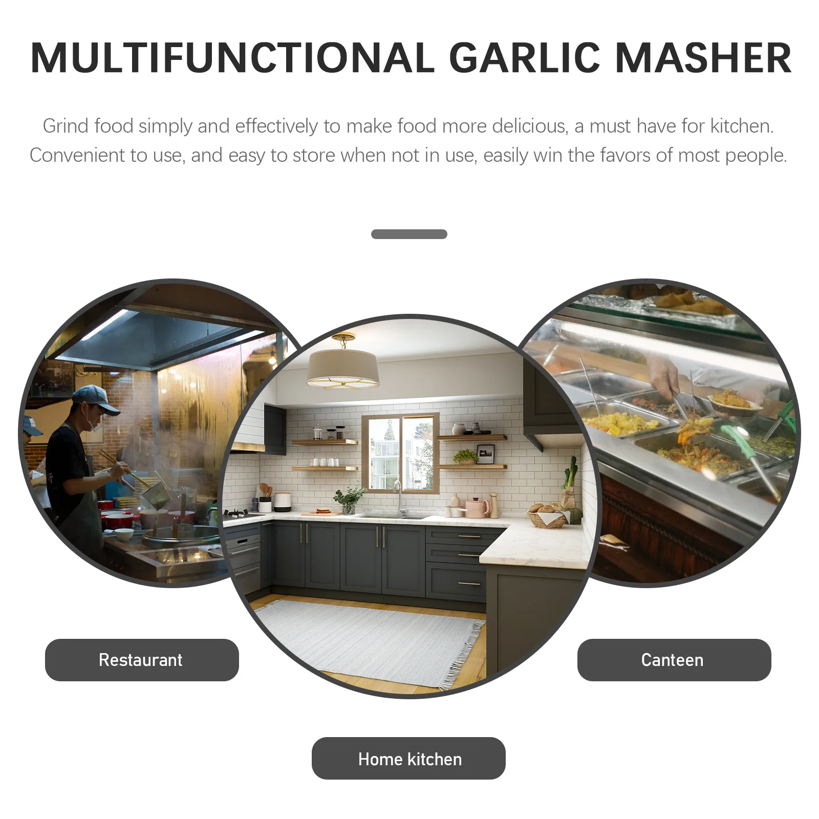 

Bamboo Bowl Mortar Pestle Set Garlic Masher For Kitchen Spice Grinder Tool Smooth Surface Easy