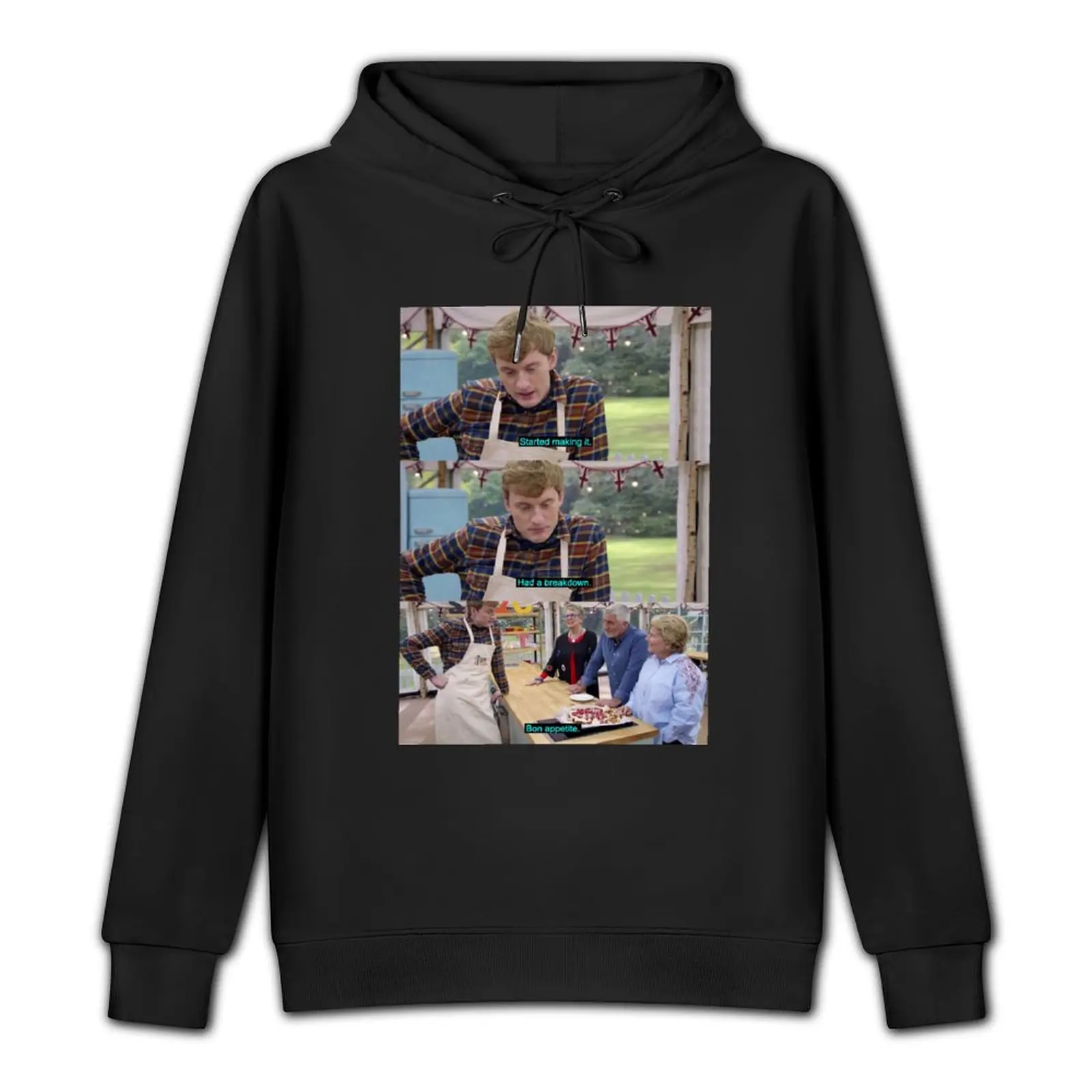 James Acaster Great British Bake Off Pullover Hoodie autumn jacket men men's sweat-shirt set big size hoodie