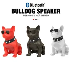 Big Bulldog Wireless Bluetooth Speaker Portable FM Heavy Bass 3D Sound Quality Surround Radio Multifunction Card Subwoofer