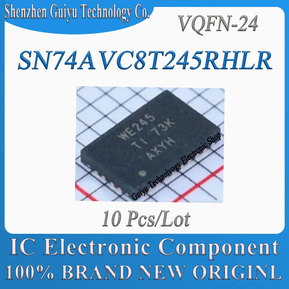 

10 Pcs/Lot SN74AVC8T245RHLR WE245 VQFN-24 IC Chip
