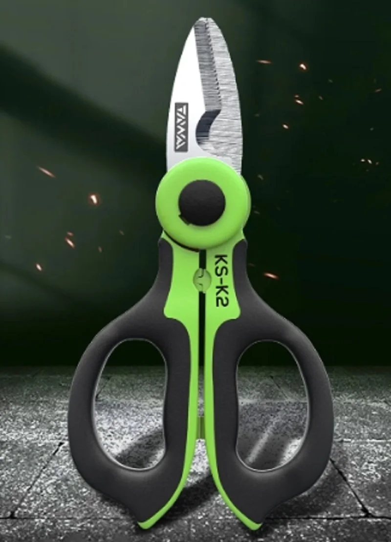 

KS-K2 Kevlar Scissors TAWAA Fiber Optic Cut Tool Kevalr Cutter Hand Tool Stainless Steel Scissors Optical Wire